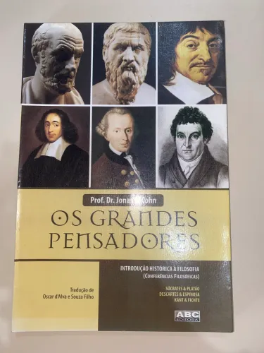 Livro Os Grandes Pensadores