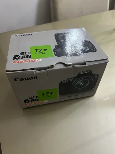 Câmera cânon Rebel 7T+