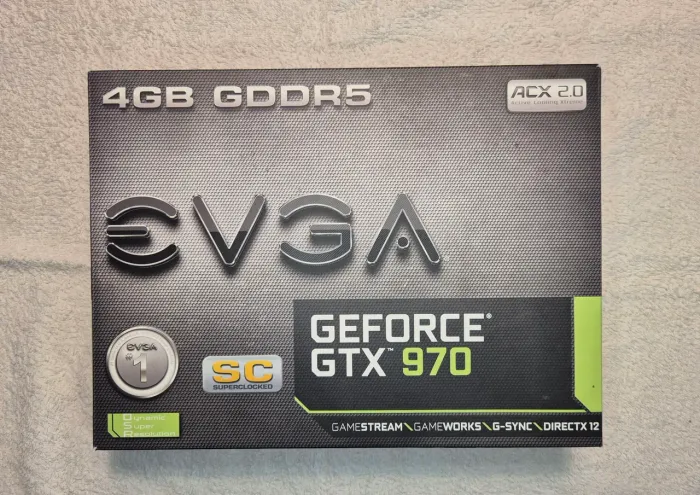 GeForce GTX 970 em perfeito estado
