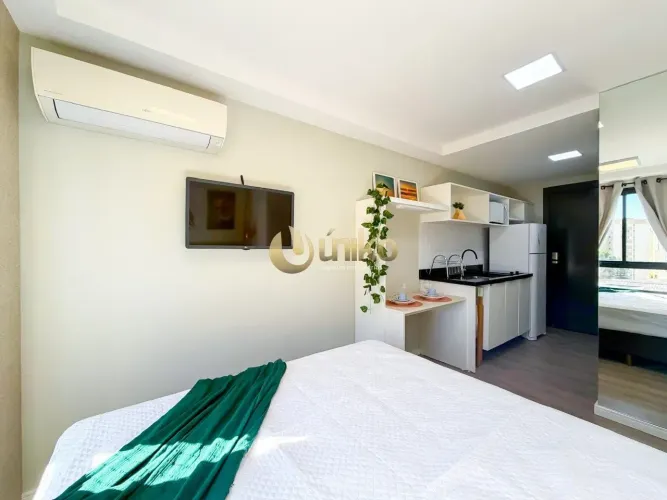 Studio Mobiliado no Edifício All You Need
