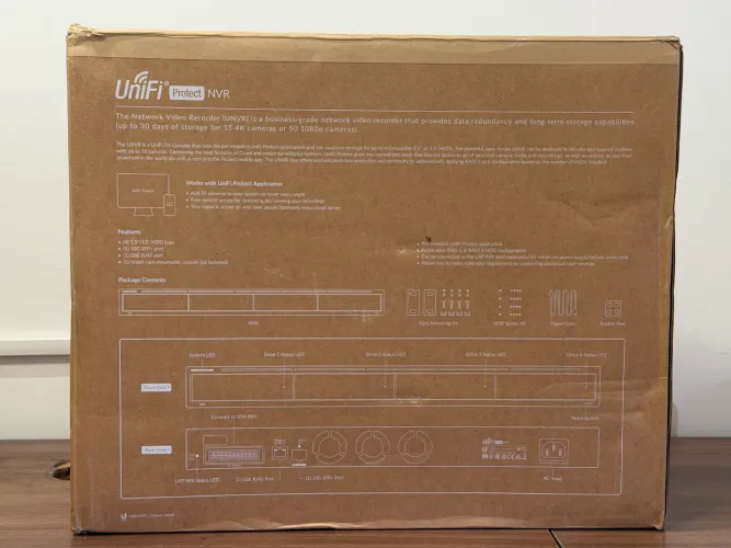 Gravador Rede Unifi Ubiquiti UNVR Nvr