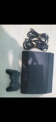 PlayStation 3 super slim dois controles