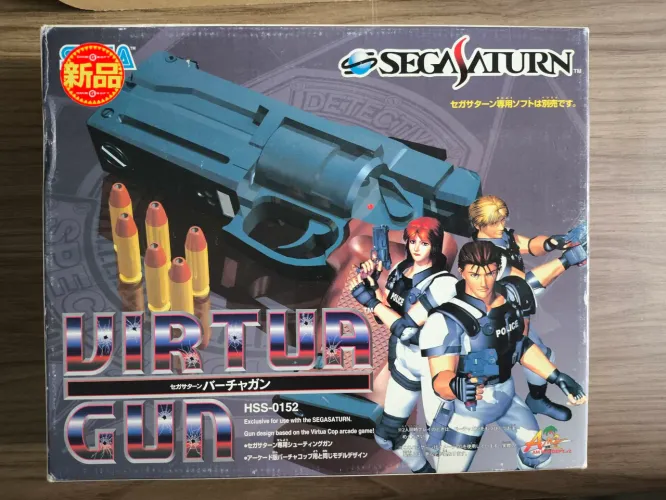 Controle Sega Saturn Virtual Guns