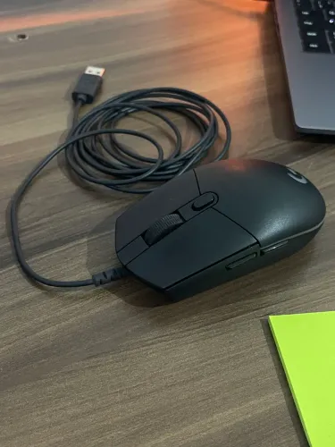 Mouse Logitech G203 Black - Aceito cartão e Entrego 