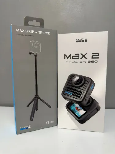 Go Pro Max 2 + suporte 360° invisível - NOVA