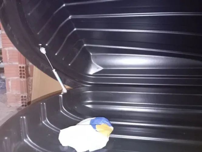 Bagageiro de300 litro de teto para carro novo na caixa 