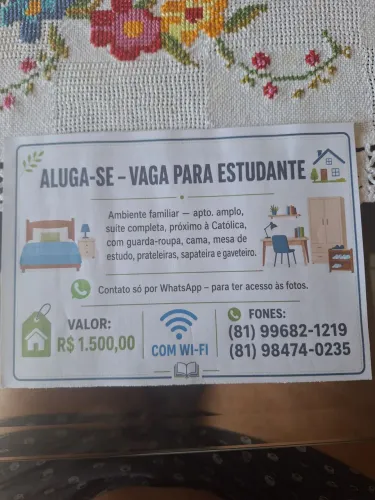 Vagas estudantes 