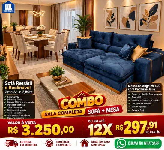 Combo Sala Gran Bello