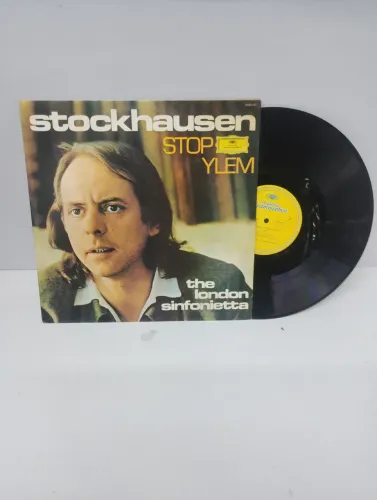 Disco de vinil Stockhausen Stop Ylem / the London sinfonietta