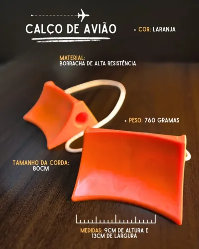 Calço para aeronaves