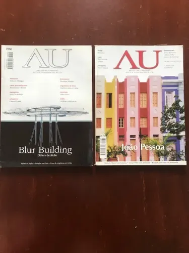 VENDO 29 REVISTAS ARQUITETURA E URBANISMO ""AU" RS 10,00 CADA REVISTA