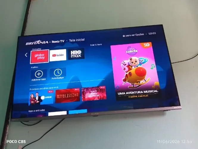 Tv smart 40 polegadas Britânica