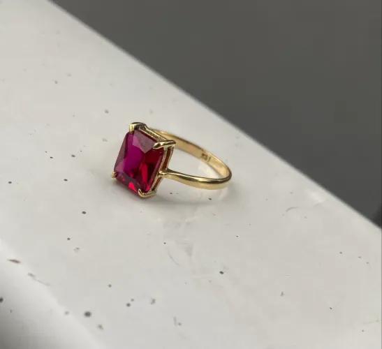 anel de ouro 18k