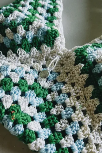 bolsa de crochê