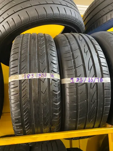 Pneus semi novo 185/55/16 