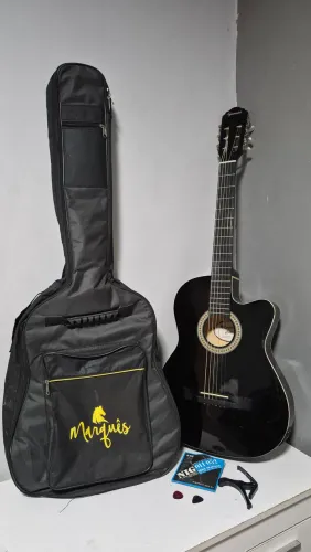 Violão Giannini + Capa + Capotraste + Cordas Extras | Excelente Estado