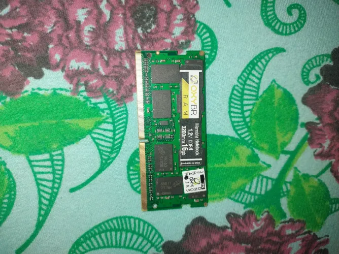 Memória ddr4 16gb 3200mhz para notebook