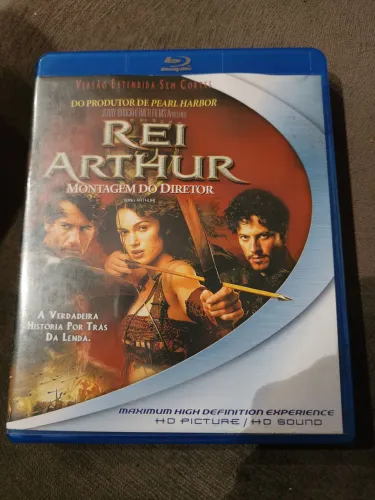 Blu Ray Rei Arthur nacional dublado original 