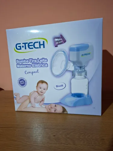Bomba Tira-Leite Materno Elétrica G-Tech Compact