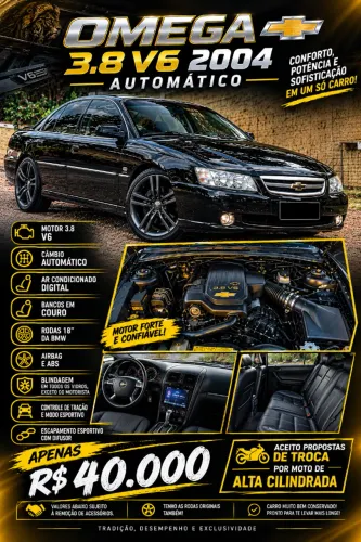 Chevrolet Omega CD 3.8 V6 2004