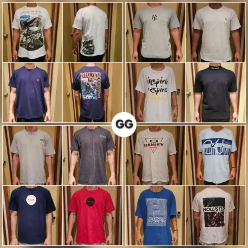 Camisas Algodão Tam GG Preço Unitário