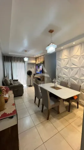 Á Venda - Ap 3 quartos sendo um suíte - Residencial Garden