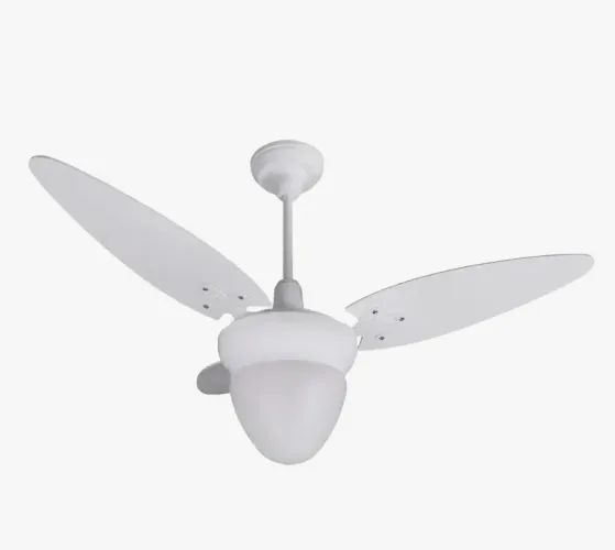 Ventilador de teto Arge Lunar branco - NOVO