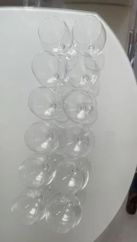 Taças Italiana de cristal 