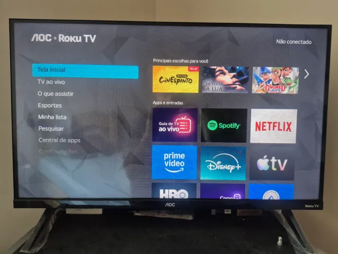 Smart TV AOC 32" Roku TV