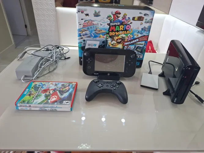 Vídeo game Wii U Deluxe desbloqueado