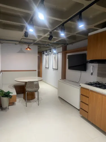 Lindo mini apartamento 40 metros todo mobiliado