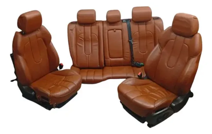 Bancos de Couro Land Rover Evoque 2015 Marrom Completo