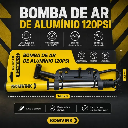 BOMBA DE AR MANUAL REF: BOM-8814