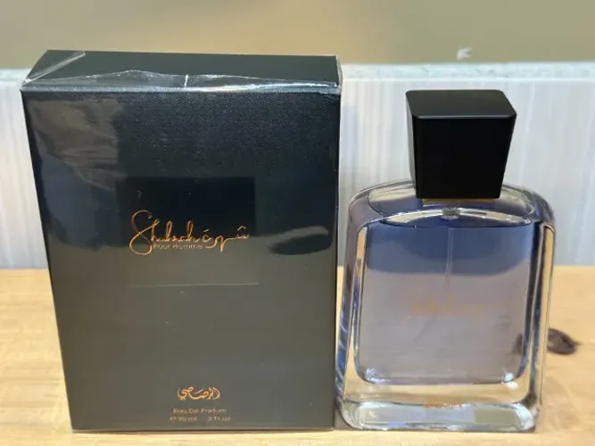 Perfume Shuhrah Pour Homme de Rasasi 99/100ml apenas testado
