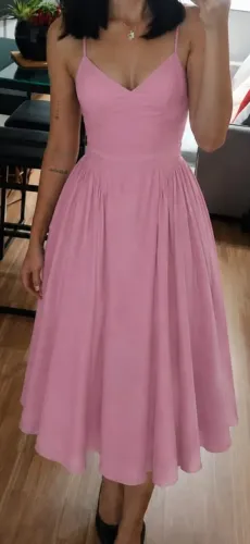 Vestido rosa 