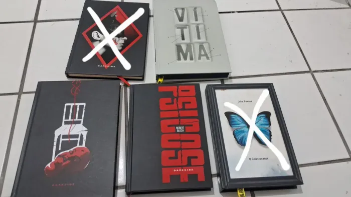 LIVROS DARKSIDE NOVOS