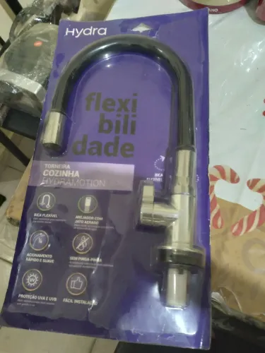 Torneira flexível hidra para cozinha 
