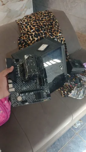 Placa mae a520 e processador ryzen 3200 g