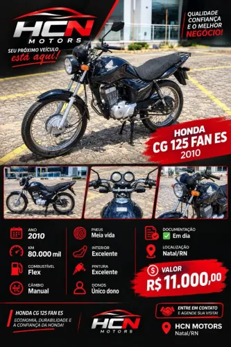 Honda CG 125 Fan ES 2010