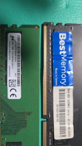 Kit 16gb (2 x 8gb) DRR4 3200mhz