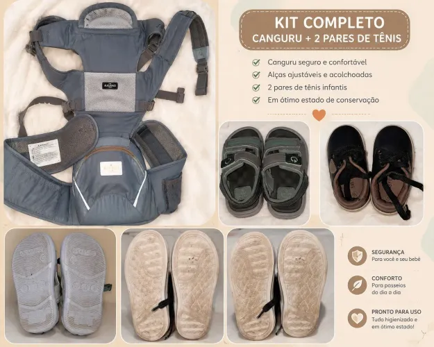 Vendo coisas de bebe