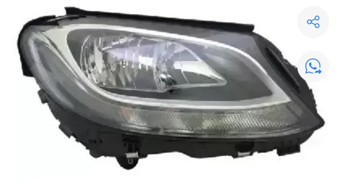 Farol Mercedes C180 C200 2014 2015 2016 Novo C/led Esquerdo