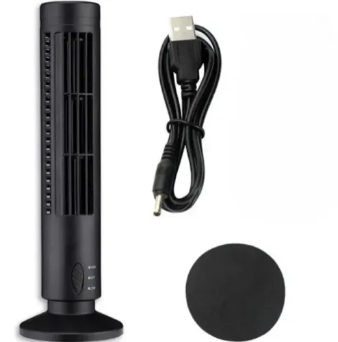 Ventilador portátil preto luatek ls-940