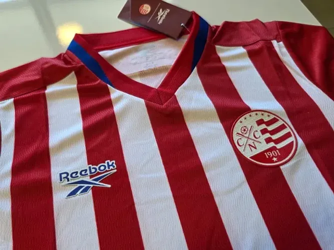 CAMISA DO NÁUTICO 1.1 LISTRADA E BRANCA - 2026 - Tamanhos P, M, G e GG - Pronta entrega!