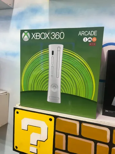 Caixa de madeira Xbox 360 Arcade 
