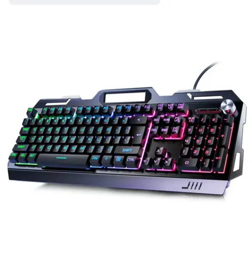 Teclado Gamer Retro Iluminado