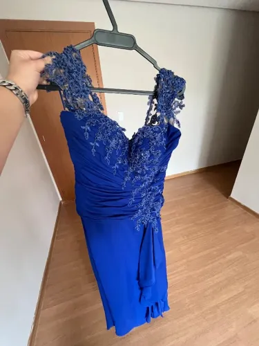 Vestido festa azul