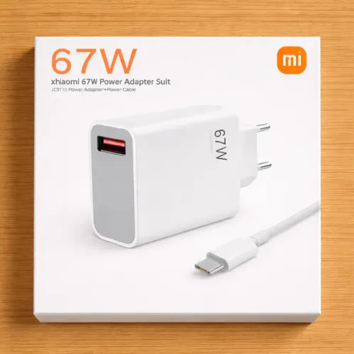 Carregador Xiaomi Mi 67W Tipo-C - Rápido, Seguro e Eficiente!