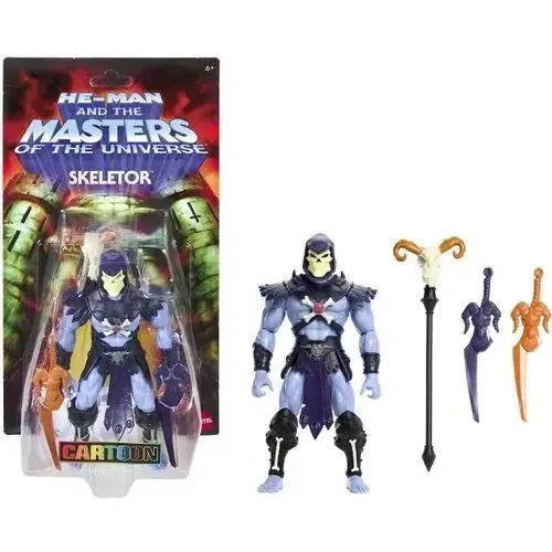 skeletor 200x cartoon collection motu origins masters of the universe he-man esqueleto