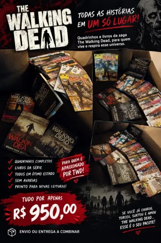 Para colecionador e apaixonados de THE WALKING DEAD